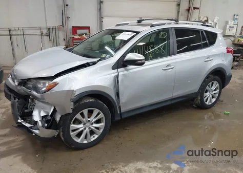 2015 Toyota Rav4 Limited z USA, uszkodzony, nr VIN 2T3DFREV0FW255616